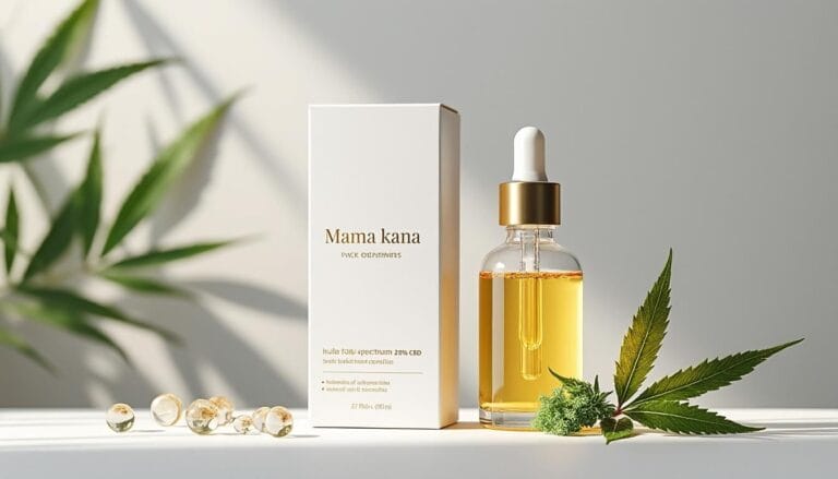 Mama kana CBD : pack découverte 10 % VS huile full spectrum 20 % cbd
